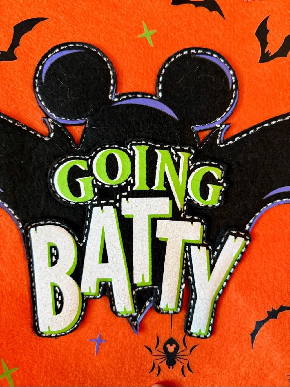 DISNEY CRUISE LINE HALLOWEEN CANDY BAG HALLOWEEN ON THE HIGH SEAS GOING BATTY